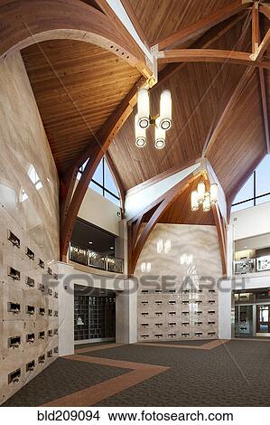 Picture - Lanterns hanging from archways in mausoleum. Fotosearch