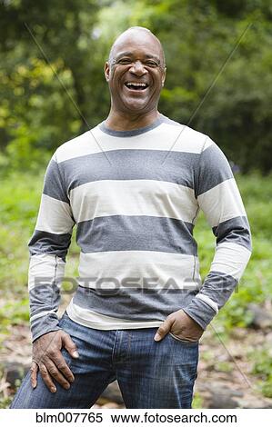Stock Photography - Laughing African American man. Fotosearch