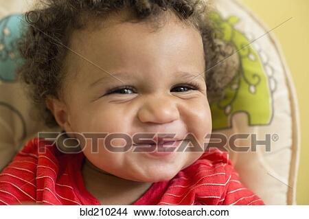 Mixed race toddler boy smiling View Large Photo Image Picture - Mixed race toddler boy smiling. Fotosearch