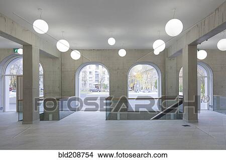 Modern building interior View Large Photo Image Picture - Modern building interior. Fotosearch