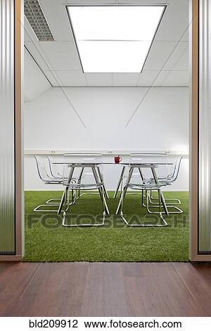 Modern meeting room in office View Large Photo Image Stock Image - Modern meeting room in office. Fotosearch