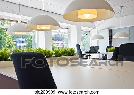 Stock Photo - Modern workstation area in office. Fotosearch