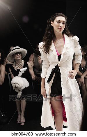 People on runway in fashion show View Large Photo Image Stock Image - People on runway in fashion show. Fotosearch