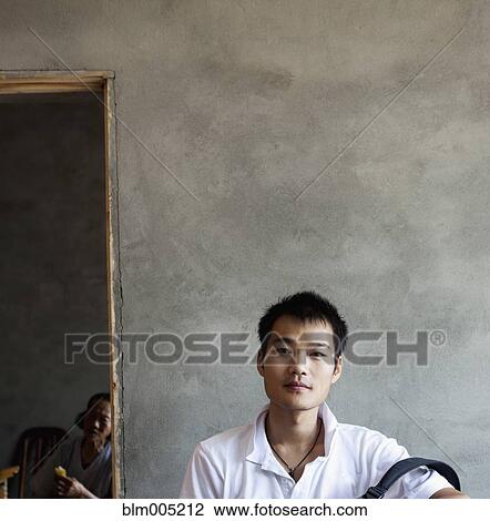 Portrait of Chinese man View Large Photo Image Stock Image - Portrait of Chinese man. Fotosearch