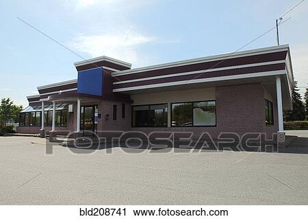 Stock Image - Restaurant exterior. Fotosearch
