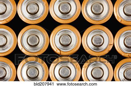 Rows of AA Batteries View Large Photo Image Stock Image - Rows of AA Batteries. Fotosearch