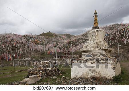 Stock Photo - Sichuan Tibet. Fotosearch