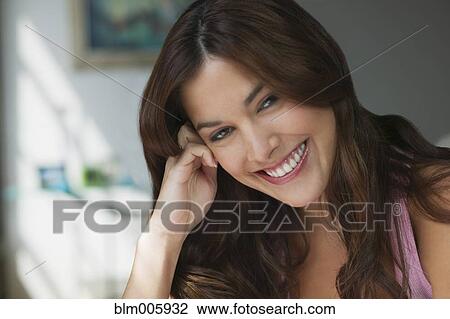 Smiling Hispanic woman View Large Photo Image Stock Image - Smiling Hispanic woman. Fotosearch