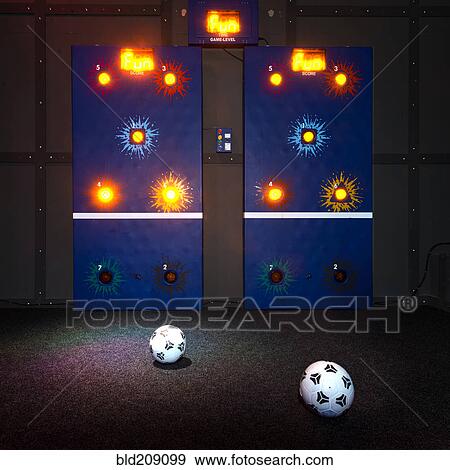 Soccer balls with light-up panels View Large Photo Image Stock Photo - Soccer balls with light-up panels. Fotosearch