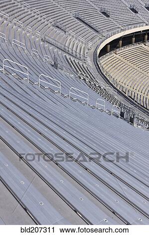 Stock Image - Stadium Bleachers. Fotosearch