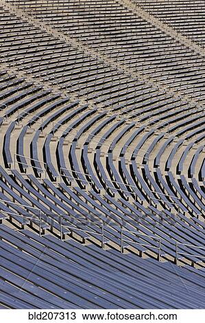 Stock Image - Stadium Bleachers. Fotosearch