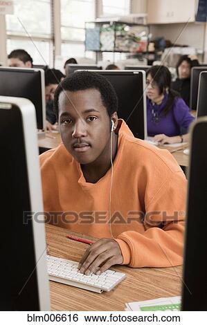 Students in computer lab View Large Photo Image Stock Photograph - Students in computer lab. Fotosearch