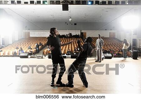 Students rehearsing on high school stage View Large Photo Image Stock Photograph - Students rehearsing on high school stage. Fotosearch