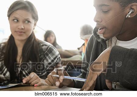 Students talking in classroom View Large Photo Image Stock Photography - Students talking in classroom. Fotosearch