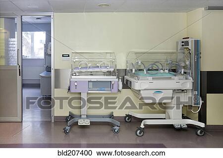 Stock Image - The intensive care unit, special care unit of a children's hospital in Tartu. Fotosearch