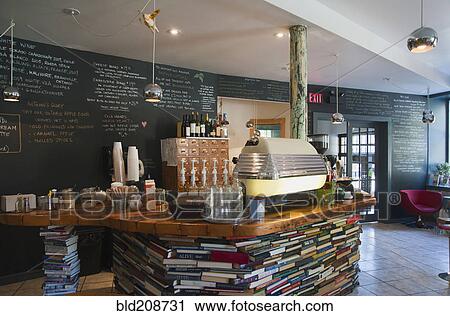 The interior of a caf View Large Photo Image Stock Image - The interior of a caf. Fotosearch