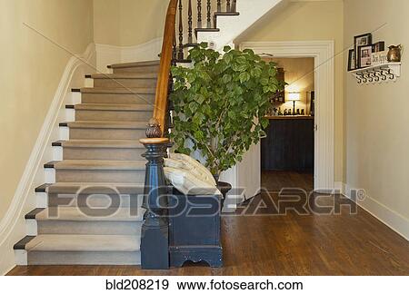 The interior of a historic house, now a small hotel with restaurant View Large Photo Image Stock Photo - The interior of a historic house, now a small hotel with restaurant. Fotosearch