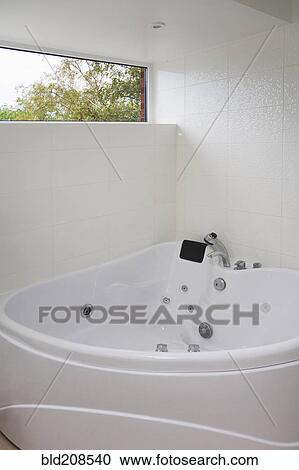 Stock Image - The interior of a modern hotel in Tallinn. Fotosearch