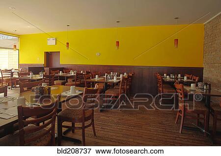 The interior of a restaurant View Large Photo Image Stock Photo - The interior of a restaurant. Fotosearch