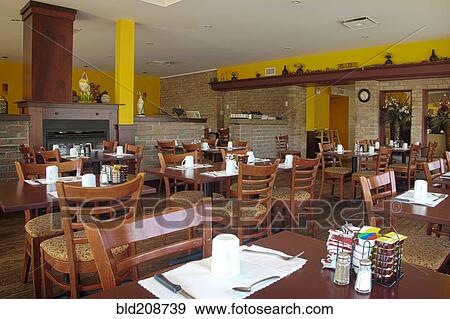 The interior of a restaurant View Large Photo Image Stock Photo - The interior of a restaurant. Fotosearch