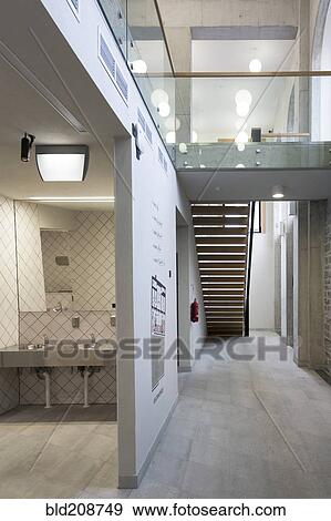 Stock Photo - The interior of the new buildings at Narva College in Estonia. Fotosearch