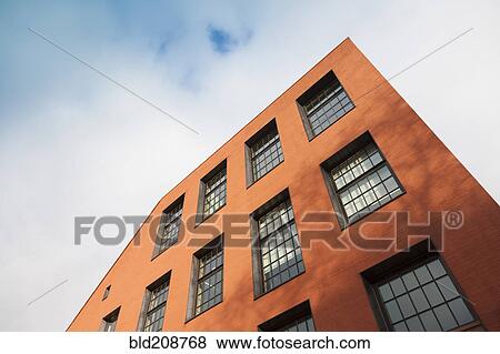 The new building at Narva College, Red brick building exterior View Large Photo Image Stock Photo - The new building at Narva College, Red brick building exterior. Fotosearch