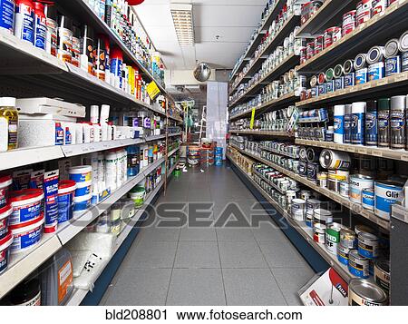 The shelves at a do it your self hardware store View Large Photo Image Stock Image - The shelves at a do it your self hardware store. Fotosearch