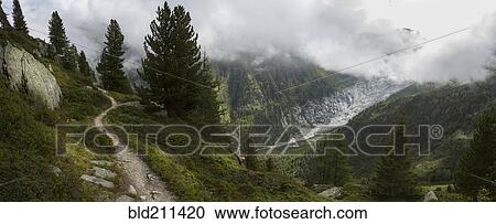 Trail to Mt Blanc, Switzerland View Large Photo Image Stock Image - Trail to Mt Blanc, Switzerland. Fotosearch