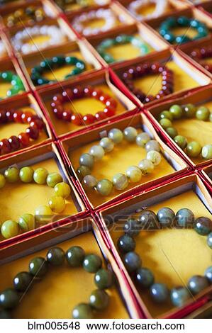 Various colorful bead bracelets View Large Photo Image Stock Photo - Various colorful bead bracelets. Fotosearch