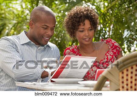 African American couple eating in restaurant View Large Photo Image Stock Image - African American couple eating in restaurant. Fotosearch