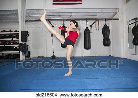 Caucasian boxer training in gymnasium View Large Photo Image Picture - Caucasian boxer training in gymnasium. Fotosearch