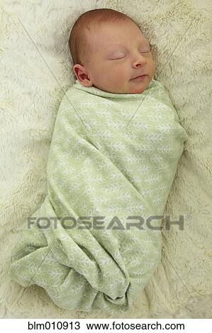 Caucasian newborn baby sleeping View Large Photo Image Stock Image - Caucasian newborn baby sleeping. Fotosearch