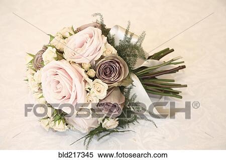 Stock Photography - Close up of bridal bouquet. Fotosearch