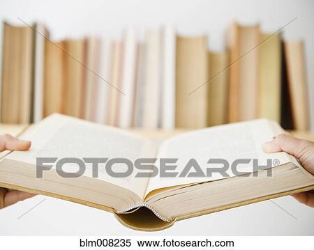 Stock Photography - Close up of open book. Fotosearch