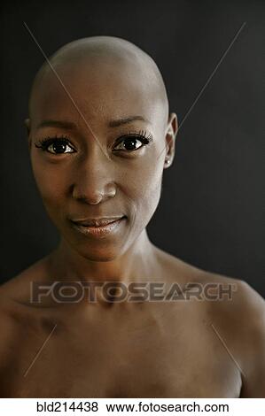 Stock Photo - Close up of smiling face of African American woman. Fotosearch