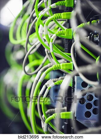 Close up of wires on computer server View Large Photo Image Stock Photography - Close up of wires on computer server. Fotosearch
