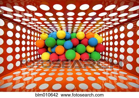 Colored balls in colorful box View Large Photo Image Stock Image - Colored balls in colorful box. Fotosearch