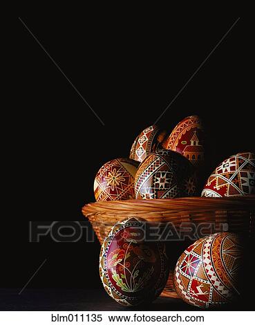 Stock Photography - Decorative Ukrainian Easter eggs. Fotosearch