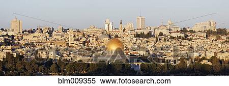 Dome of the Rock amid cityscape View Large Photo Image Stock Photography - Dome of the Rock amid cityscape. Fotosearch