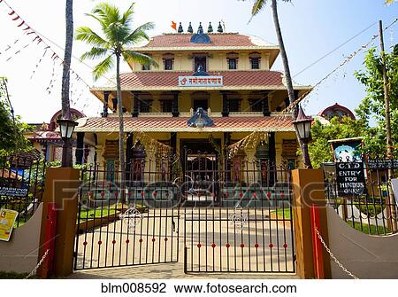 Gates in front of Hindu temple View Large Photo Image Stock Image - Gates in front of Hindu temple. Fotosearch