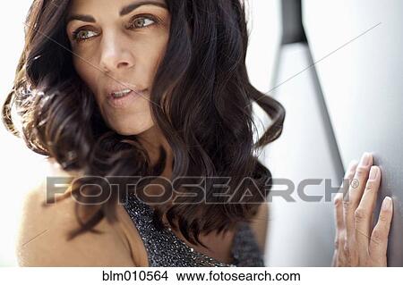 Picture - Glamorous Caucasian woman. Fotosearch