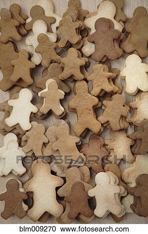 Large group of gingerbread man cookies View Large Photo Image Stock Image - Large group of gingerbread man cookies. Fotosearch