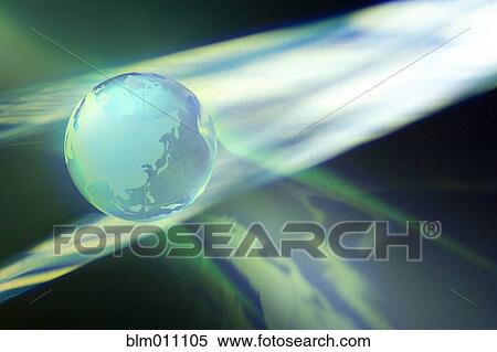 Light shining on transparent globe View Large Photo Image Stock Photography - Light shining on transparent globe. Fotosearch