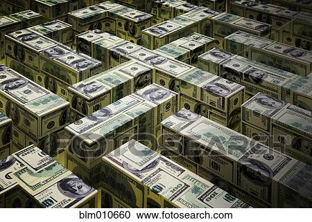 Maze made up of stacks of dollar bills View Large Photo Image Stock Image - Maze made up of stacks of dollar bills. Fotosearch