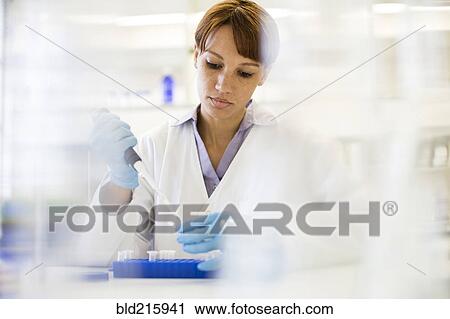 Mixed race scientist pipetting sample into tube in laboratory View Large Photo Image Stock Image - Mixed race scientist pipetting sample into tube in laboratory. Fotosearch