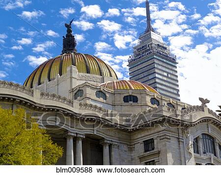Palacio de Bellas Artes View Large Photo Image Stock Photo - Palacio de Bellas Artes. Fotosearch