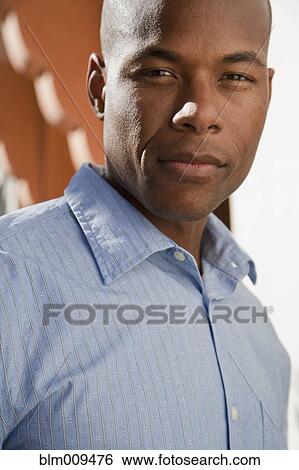 Serious Black man View Large Photo Image Stock Photograph - Serious Black man. Fotosearch