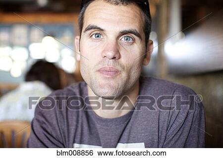 Serious Caucasian man View Large Photo Image Stock Photograph - Serious Caucasian man. Fotosearch