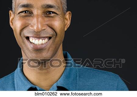 Smiling African American man View Large Photo Image Stock Image - Smiling African American man. Fotosearch