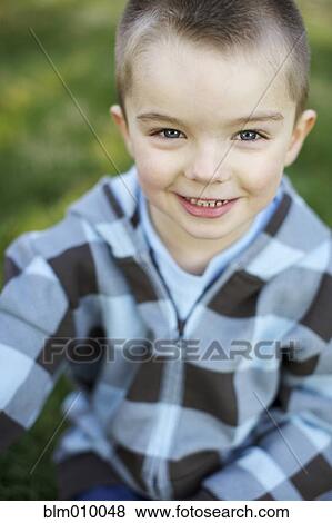 Smiling Caucasian boy View Large Photo Image Stock Photo - Smiling Caucasian boy. Fotosearch